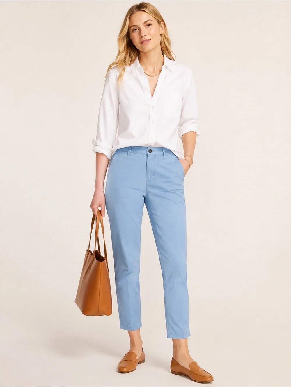 J.Crew High Rise Girlfriend Chino Pants